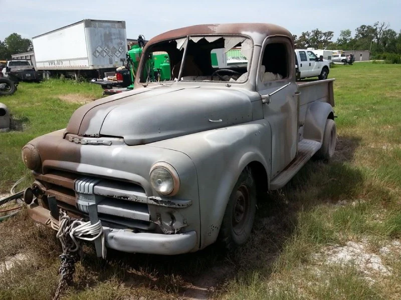 Pickup body at a restoration stage